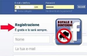 BUFALA – Facebook a pagamento. BASTA. Bufale sulla sicurezza e la privacy di Facebook