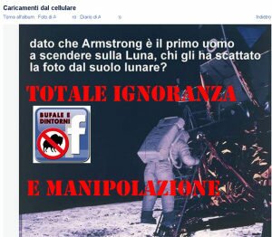 MANIPOLAZIONE\IGNORANZA – Chi ha fotografato il primo uomo sulla Luna?! Spazio - Complottismo orbitale