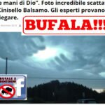 BUFALA – "Le mani di Dio" , fotografate tra le nuvole.