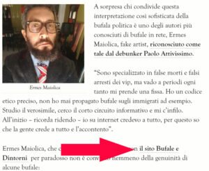 La voce di New York – prima citazione al nostro nuovo sito. Su di noi