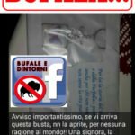 BUFALA – Non aprite questa busta, contiene un veleno che provoca arresto cardiaco.