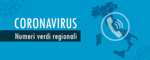 Coronavirus – Numeri verdi regionali. In evidenza